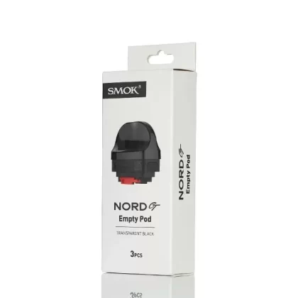 SMOK Nord GT Empty 5ml Replacement Pods - 3 Pack - Transparent Black