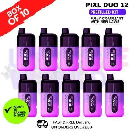 Purple Edition Pixl Duo 12 Pod Kit Box Of 10 – ONLY £71.99