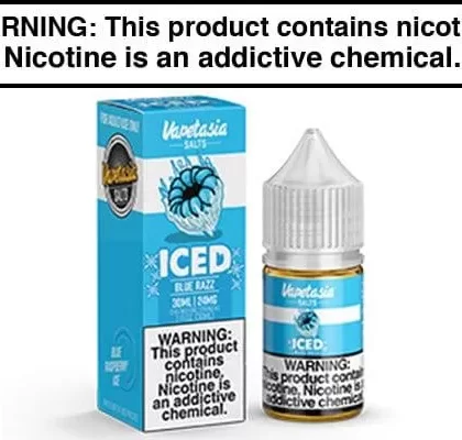 KILLER FRUITS BLUE RAZZ ICED BY VAPETASIA SALTS 30ML - Vapejuice