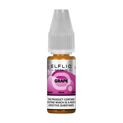 Grape Elfliq Nic Salt by Elfbar