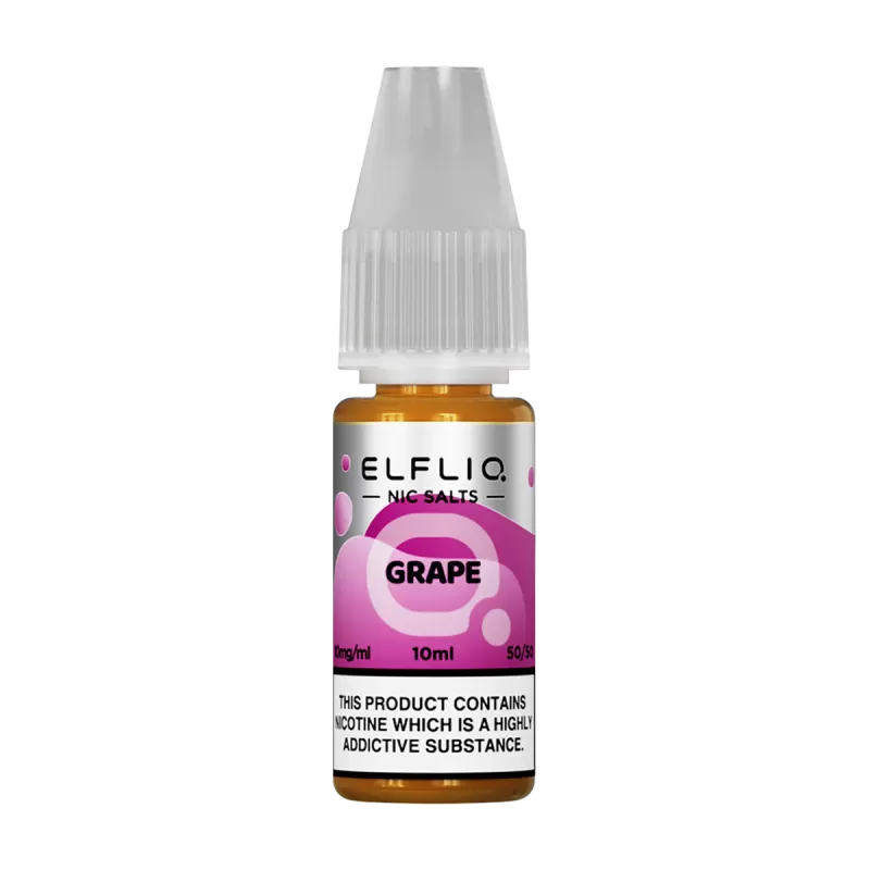 Grape Elfliq Nic Salt by Elfbar
