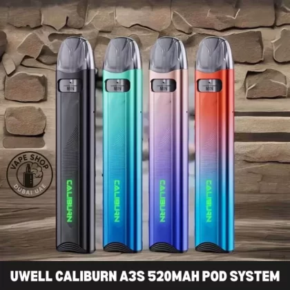 Uwell Caliburn A3S Pod System 520mAh In Dubai, UAE - Vapeshopdubaiuae