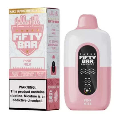 Hidden Hills x Fifty Bar Disposable (20000 Puffs) – Buy 1 Get 1 Free