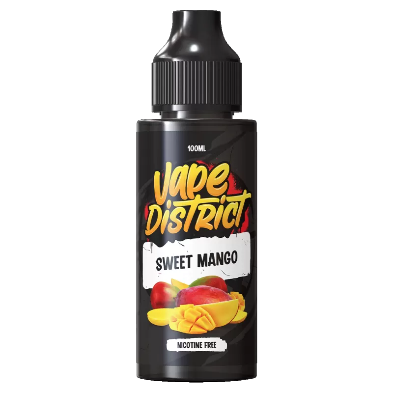 Sweet Mango by Vape District 100ml - ICE NIC SHOTS (+£1.99)