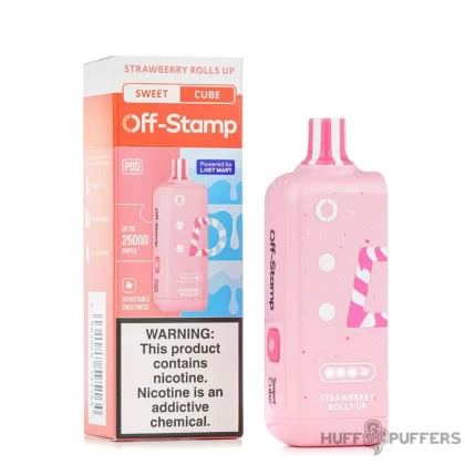 Off-Stamp Sweet Cube Pod 5% Nicotine - Flavor#Lemon Noggin>Poppin Blue Razz>Smashin’ Grape>Sour Berry Kick>Sour Lush>Sour Wildberry Twist>Twisted Strawberry>Wintergreen Blast