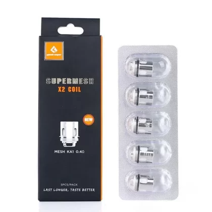GeekVape Supermesh / IM coils ( Shield/ Aero/ Aero Mesh tank and Cerberus tank) - Mesh X2 Coil 0.3ohm