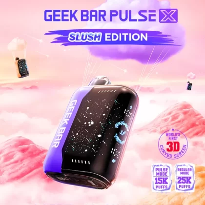 Geek Bar Pulse X 25K Puff "Slush Edition" Disposable Device – 25000 Puffs - Cola Slush