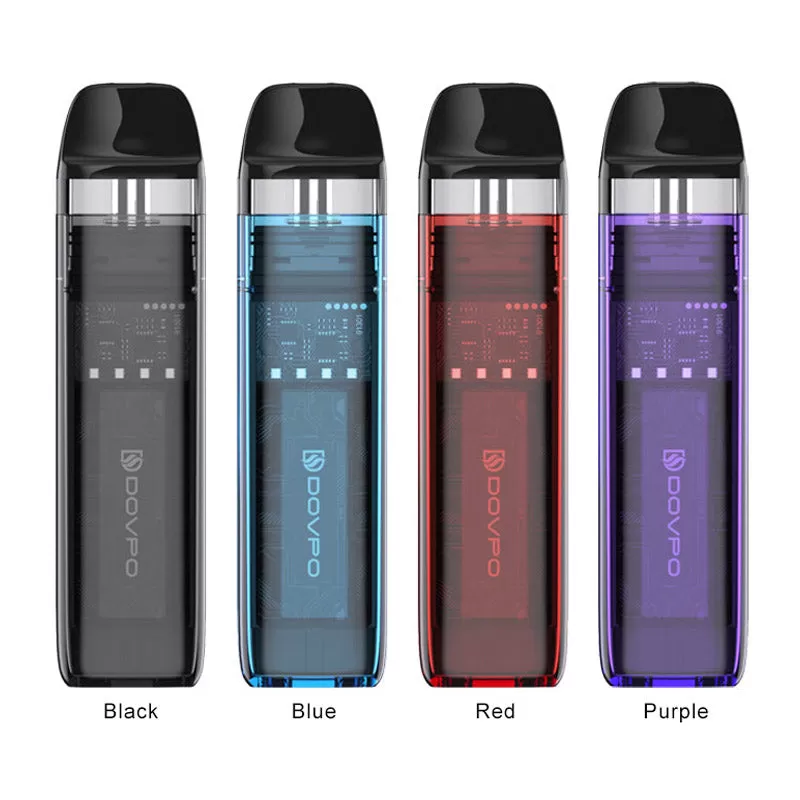 Dovpo Limpid Pod System Kit 800mAh - Red - Image 2