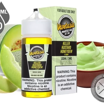 Killer Kustard Honeydew Vapetasia 100ml - Vape Product, Vape Product; NCDOR