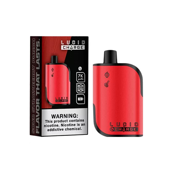 Lucid Charge Disposable 7000 Puffs 14mL 50mg *** - Birthday Cake - Image 2