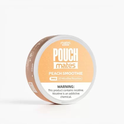 7 Daze Pouchmates – Peach Smoothie Nicotine Pouches, Smooth - Vape Product, Vape Product (83A387)