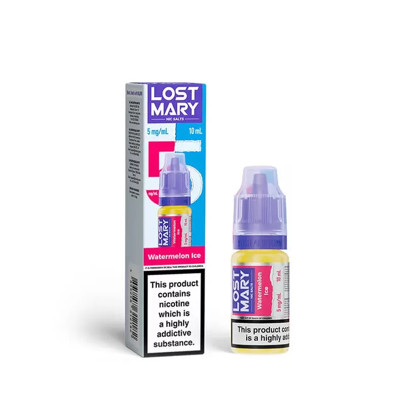 Lost Mary Watermelon Ice 10ml Nic Salts E-Liquid