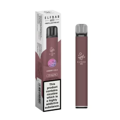 ELFBAR 600 Prefilled Pod Kit Cherry Cola - Ecigpremium