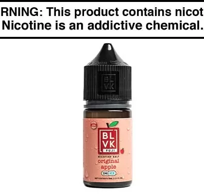 ORIGINAL APPLE ICE BY BLVK FUJI SALT 30ML - Vapejuice