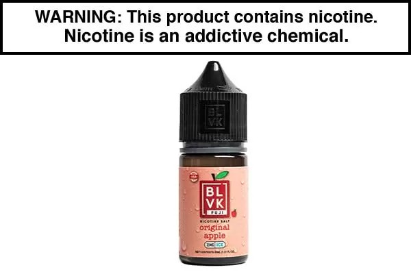 ORIGINAL APPLE ICE BY BLVK FUJI SALT 30ML - Vapejuice
