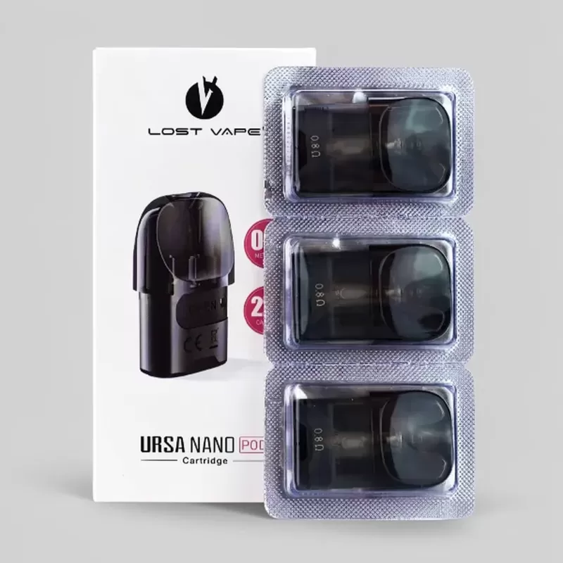 Lost Vape Quest Ursa Replacement Pods – 2.5ml Side Fill - Image 2