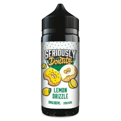 Doozy Seriously Donuts 100ml E-Liquid Shortfill Lemon Drizzle - Vape Product