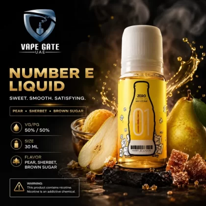 Number 1 Iced Sydney Rock Sugar - By Number E liquid 30ml Saltnic - 35 mg / 30 ml