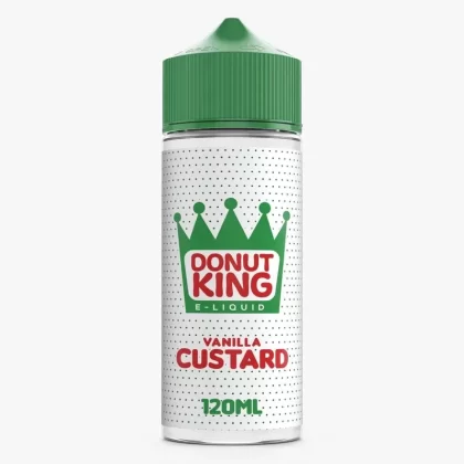 VANILLA CUSTARD E LIQUID BY DONUT KING 100ML 70VG