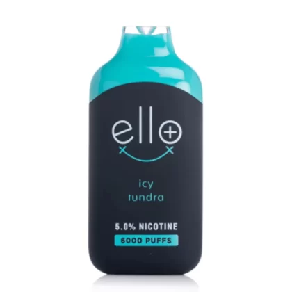 BLVK Ello Plus Disposable Vape –Icy Tundra 50mg (6000 Puffs)