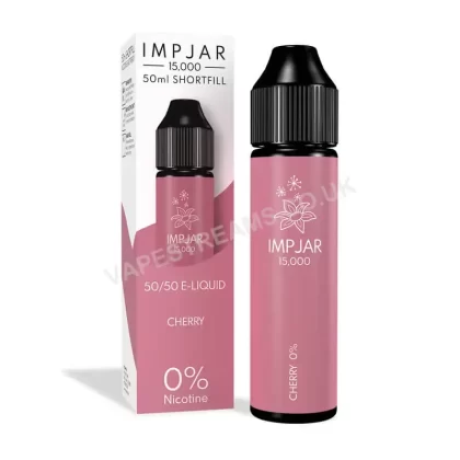 Imp Jar Cherry E-Liquid Shortfill - Vapestreams Co