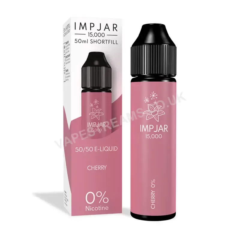 Imp Jar Cherry E-Liquid Shortfill - Vapestreams Co
