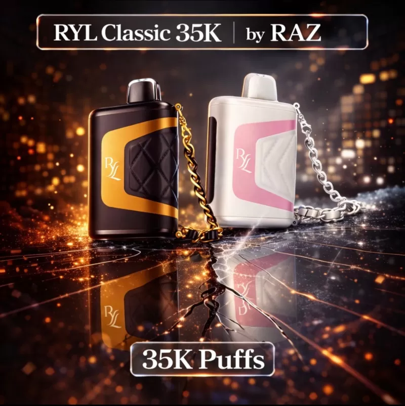 RAZ RYL Classic 35K - Peach Passionfruit - Vapeciga - Image 2