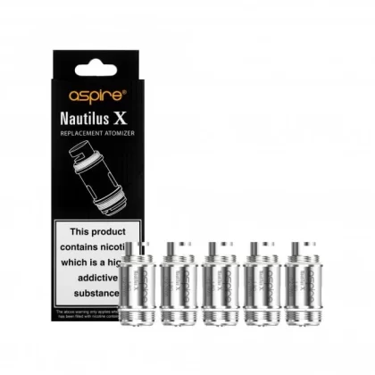 Aspire Nautilus X Replacement Coils - 1.5ohm, 1.8ohm