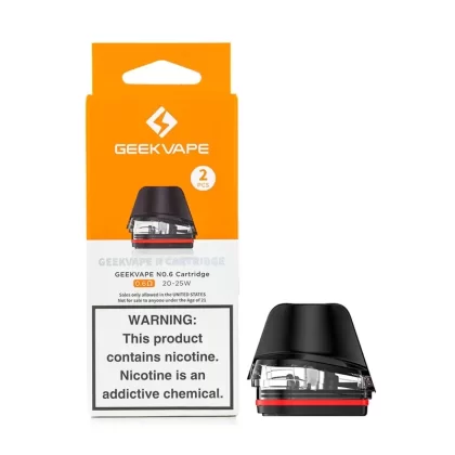GeekVape N Cartridge 2pk - Style#1.2 9-14w>0.6 20-25w