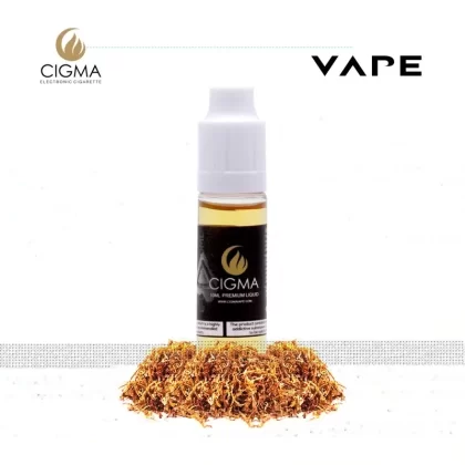 Cigma e-Liquid – Smooth Tobacco 12mg 10ml Bottle | Cigee