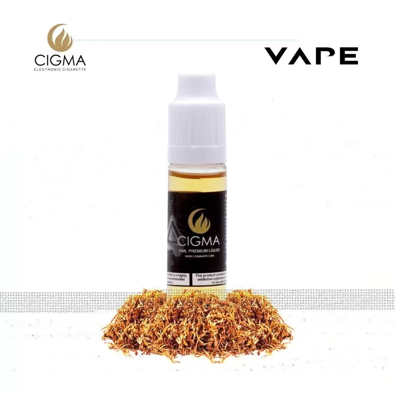 Cigma e-Liquid – Smooth Tobacco 12mg 10ml Bottle | Cigee
