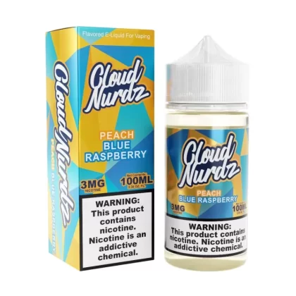 Cloud Nurdz Peach Blue Raspberry eJuice - Vape Product; Vape Product, Vape Product