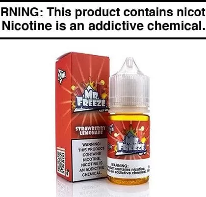 STRAWBERRY LEMONADE BY MR. FREEZE SALTS 30ML - Vapejuice