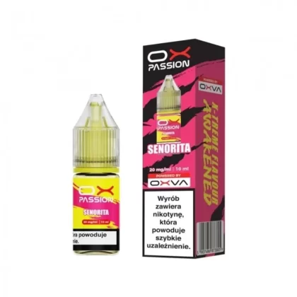 Liquid OXVA OX Passion Salt 10ml 20mg Senorita