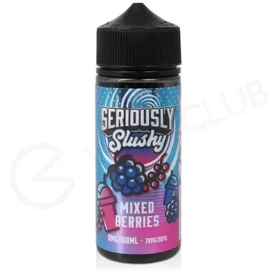 Mixed Berries Shortfill E-Liquid by Seriously Slushy 100ml - Ecigpremium