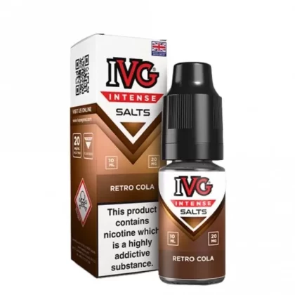 IVG Retro Cola Nic Salts E Liquid (10ml)