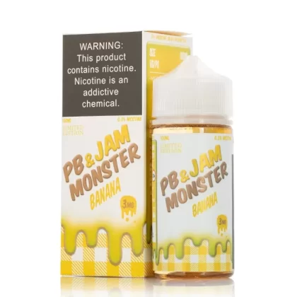 Banana – PB and Jam Monster – 100mL