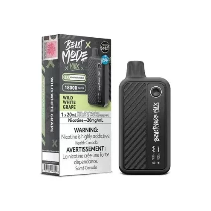 Flavour Beast Beast Mode Max 18K Disposable – 20ML – Wild White Grape Iced