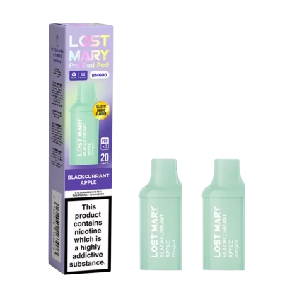 Blackcurrant Apple Lost Mary BM600 Pods - Vape Product