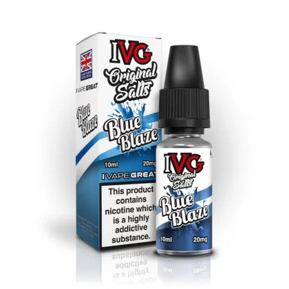 IVG Original Salts Blue Blaze Nic Salt E-Liquid - 10mg