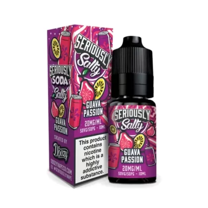 Guava Passion Seriously Salty – Doozy Nic Salts e Liquid 10ml – TPD - Vapestorm Co