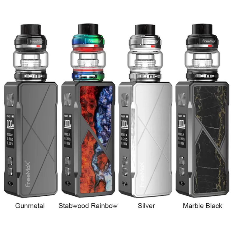 Freemax Maxus 100W Kit with Fireluke 3 Tank Metal Edition 5ml - Marble Black - Image 2