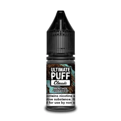 Ultimate Puff Classic Menthol Tobacco 10ml Vape Juice - 10 Pack - Strength 12mg