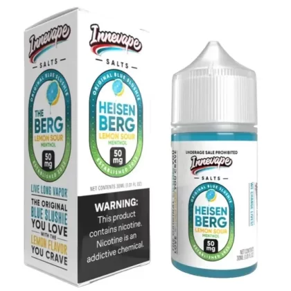 Heisenberg Lemon Sour Menthol Nicotine Salt by Innevape - Size#30ml~Nicotine#24MG