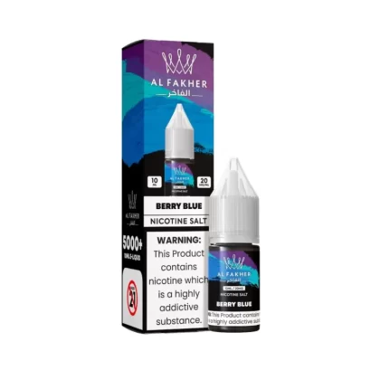 Al Fakher Berry Blue Nic Salt Vape Juice - 20mg