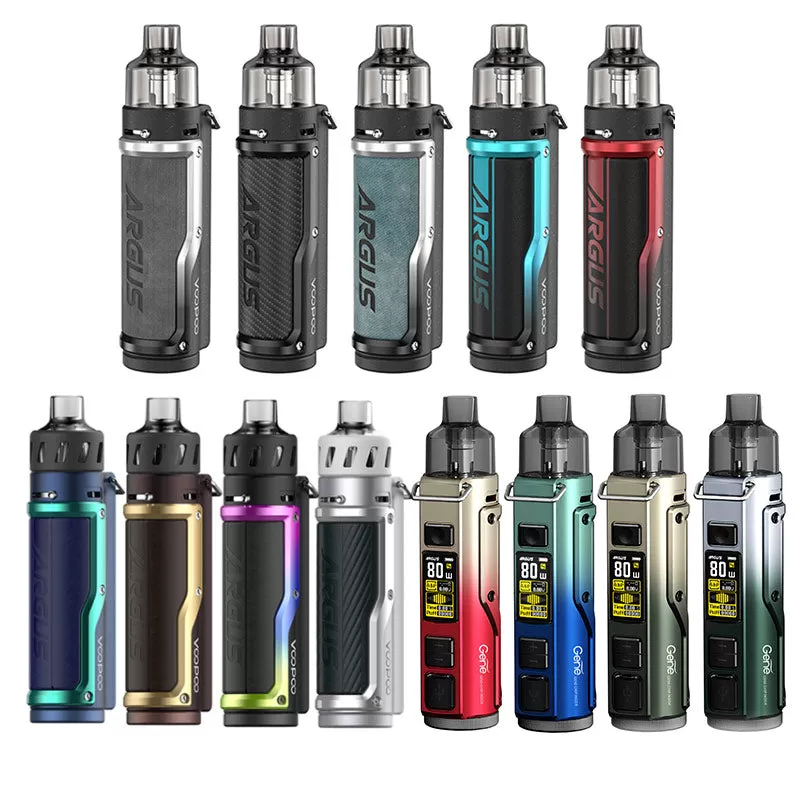 Voopoo Argus Pro Pod Mod Kit 3000mAh - Litchi Leather Red