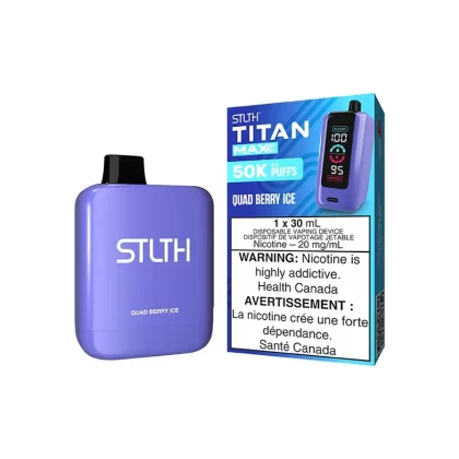 STLTH Titan Max (50K) Quad Berry Ice Disposable Vape