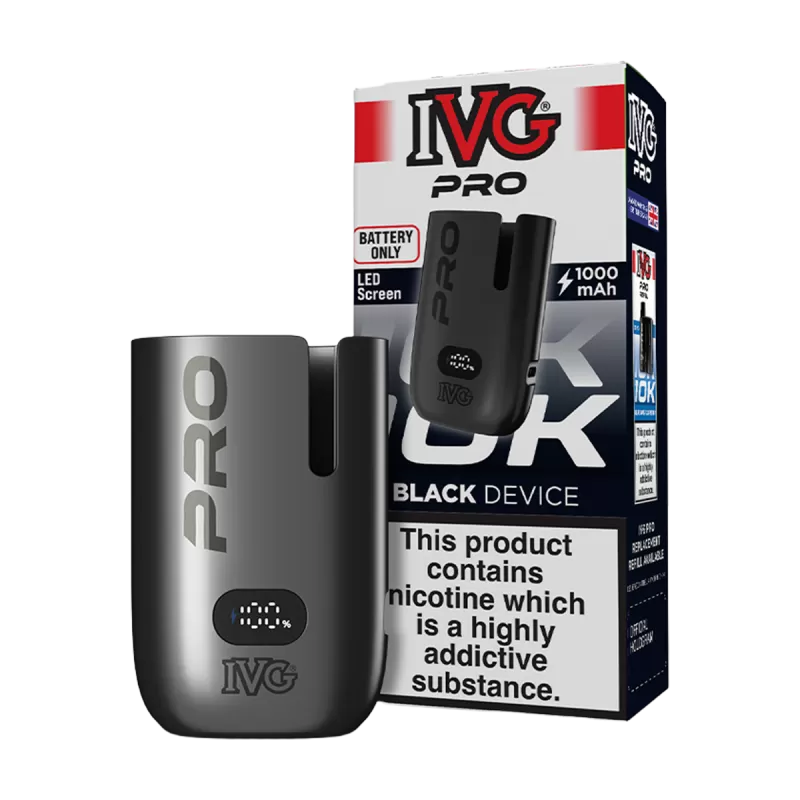 IVG Pro Kit - Black - Ecigwizard - Image 2