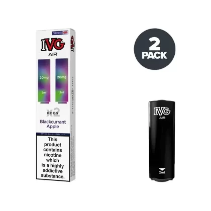 Blackcurrant Apple IVG Air Pre-filled Pods