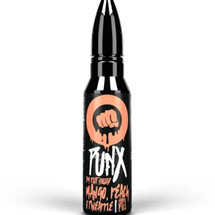 Riot Squad PUNX Mango Pineapple Peach E-Liquid 60ml - 3mg (1 x Nic Shot)